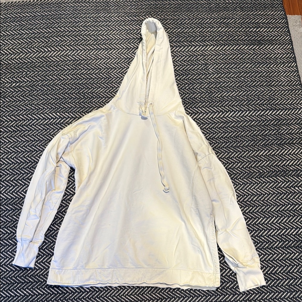 Casual Cream Long Sleeve Top